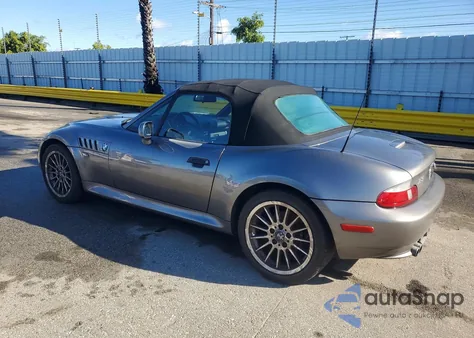 2002 BMW Z3 3.0 z USA, uszkodzony, nr VIN 4USCN53402LL50265